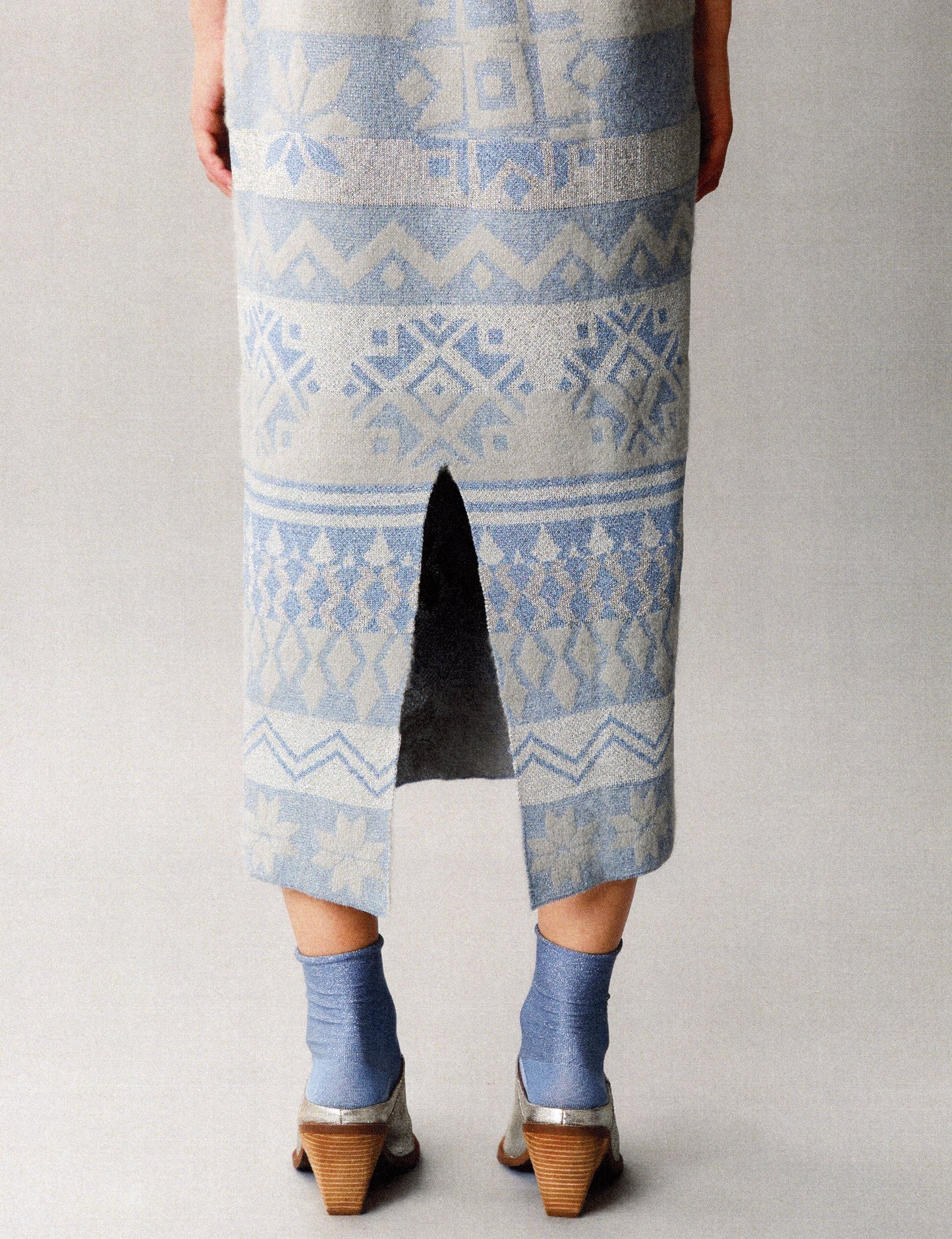 Blythe Jacquard T-Shirt Dress