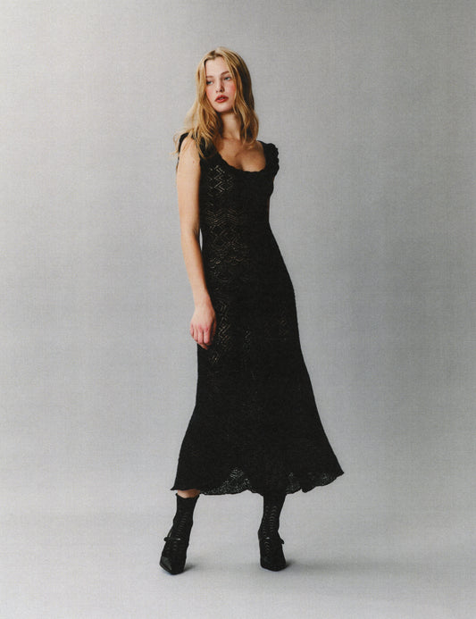 Vaughn Pointelle Dress