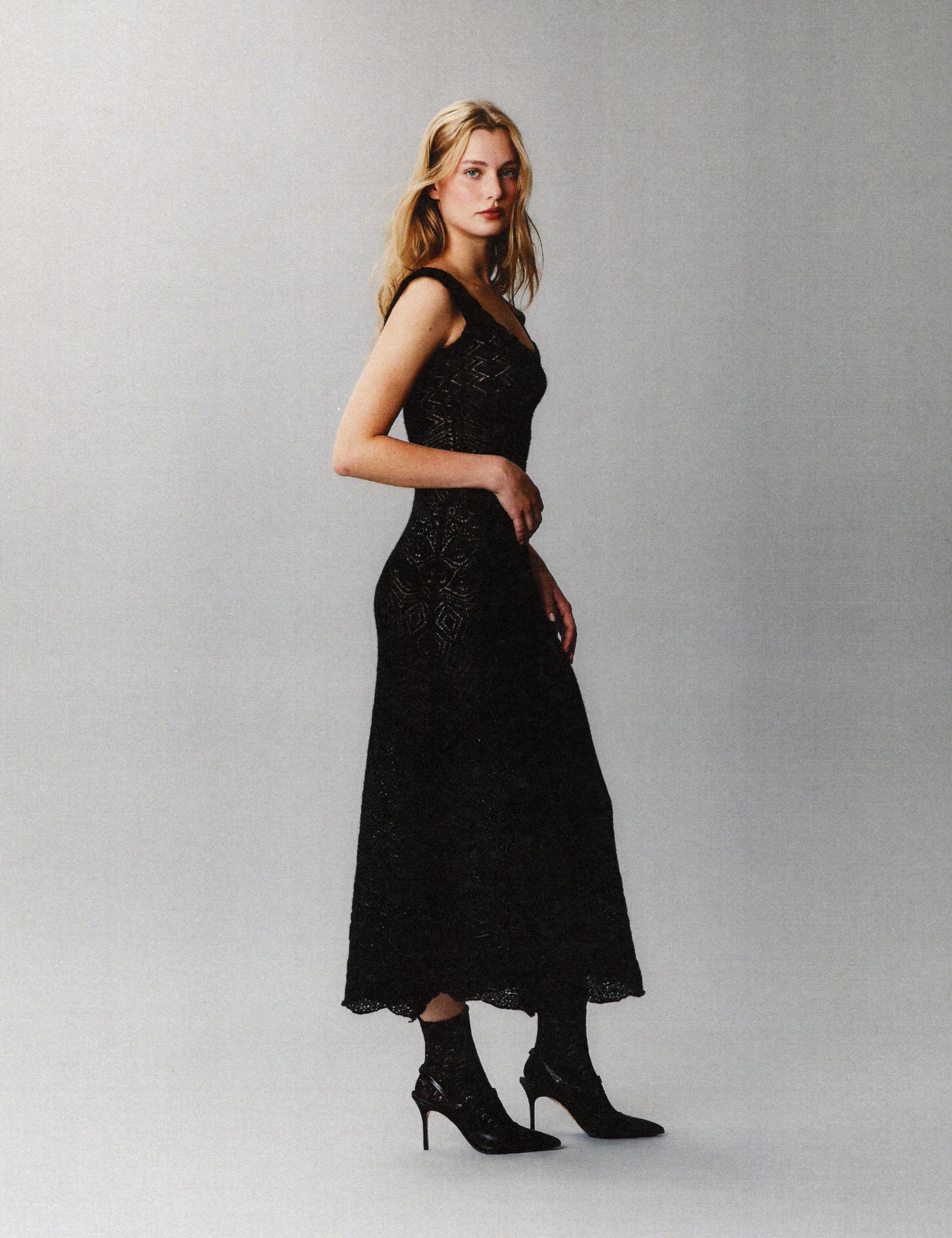 Vaughn Pointelle Dress