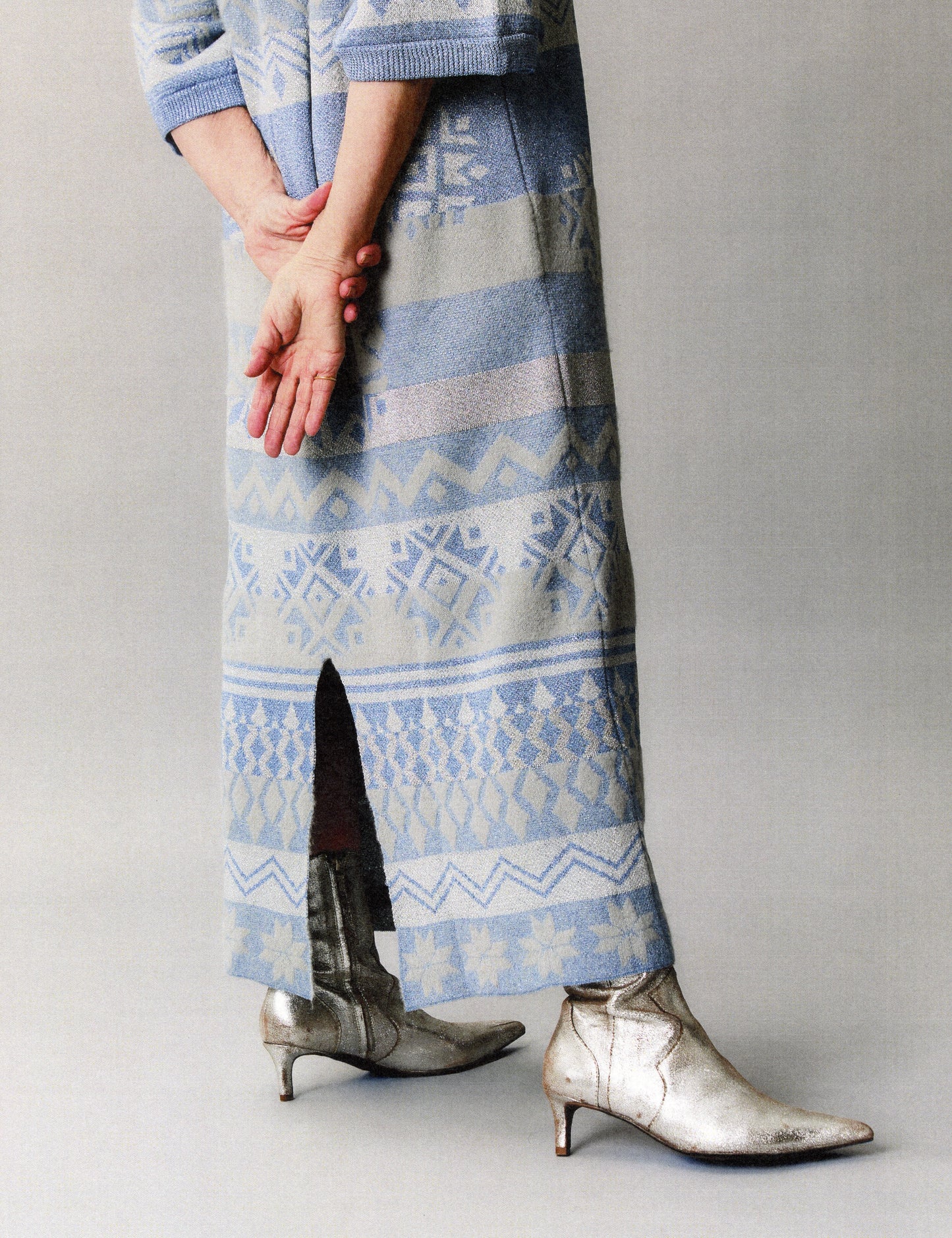 Blythe Jacquard T-Shirt Dress