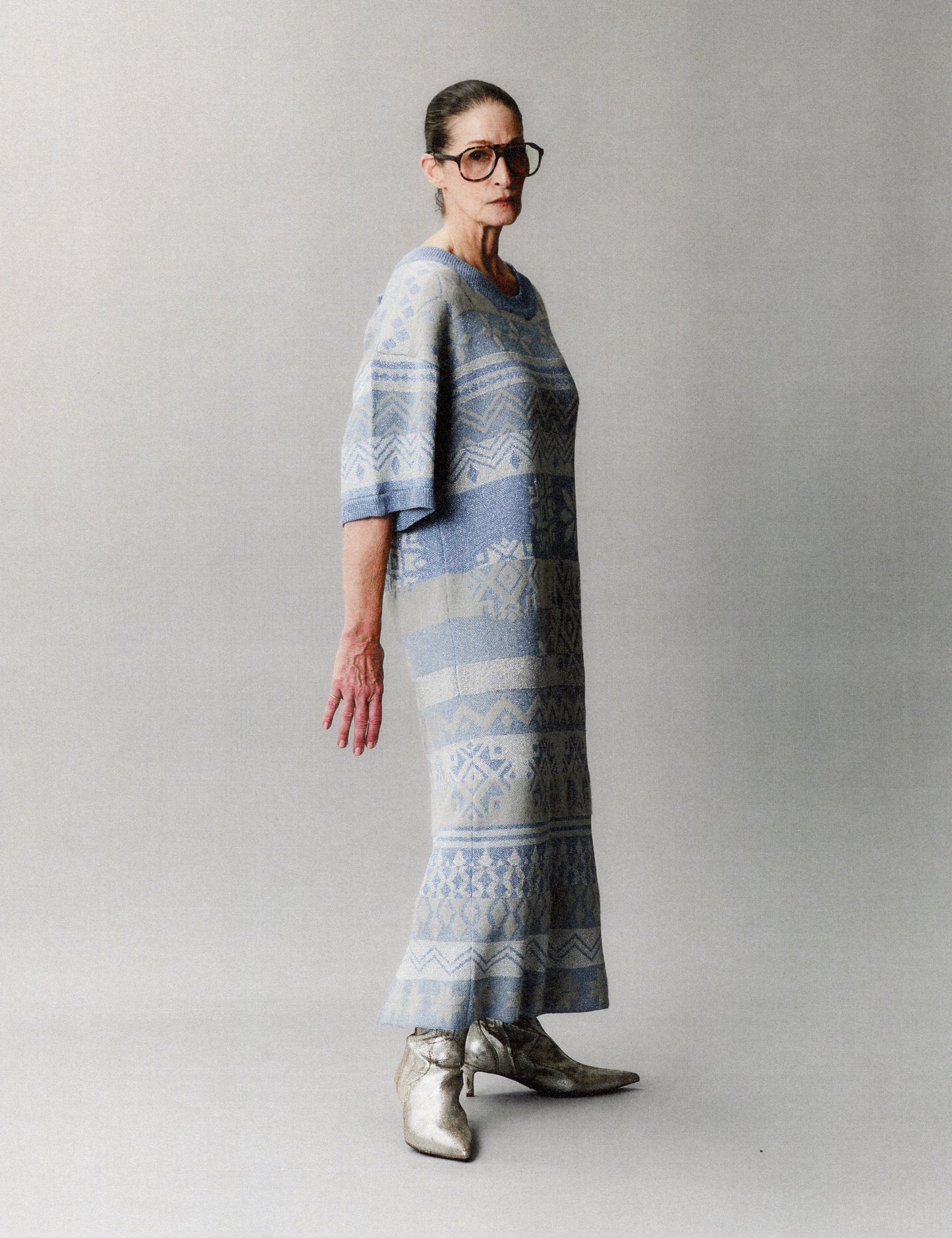 Blythe Jacquard T-Shirt Dress