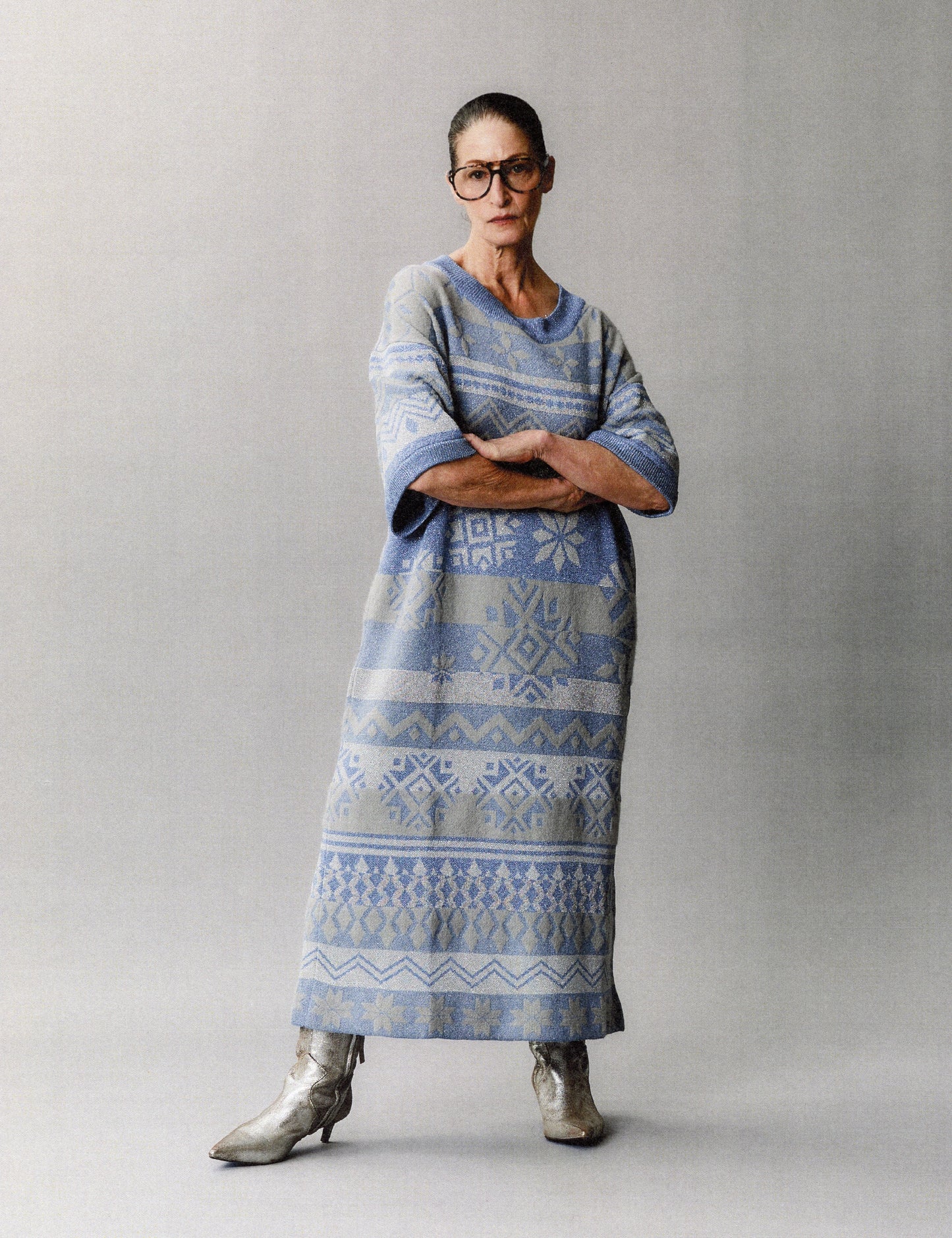 Blythe Jacquard T-Shirt Dress