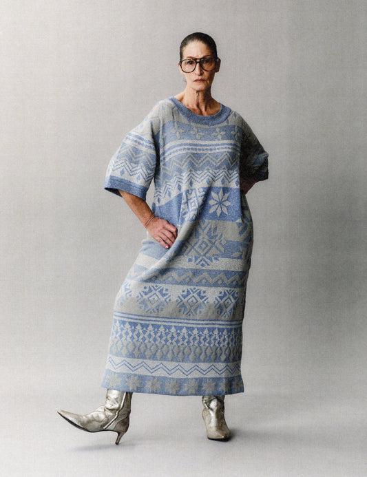 Blythe Jacquard T-Shirt Dress