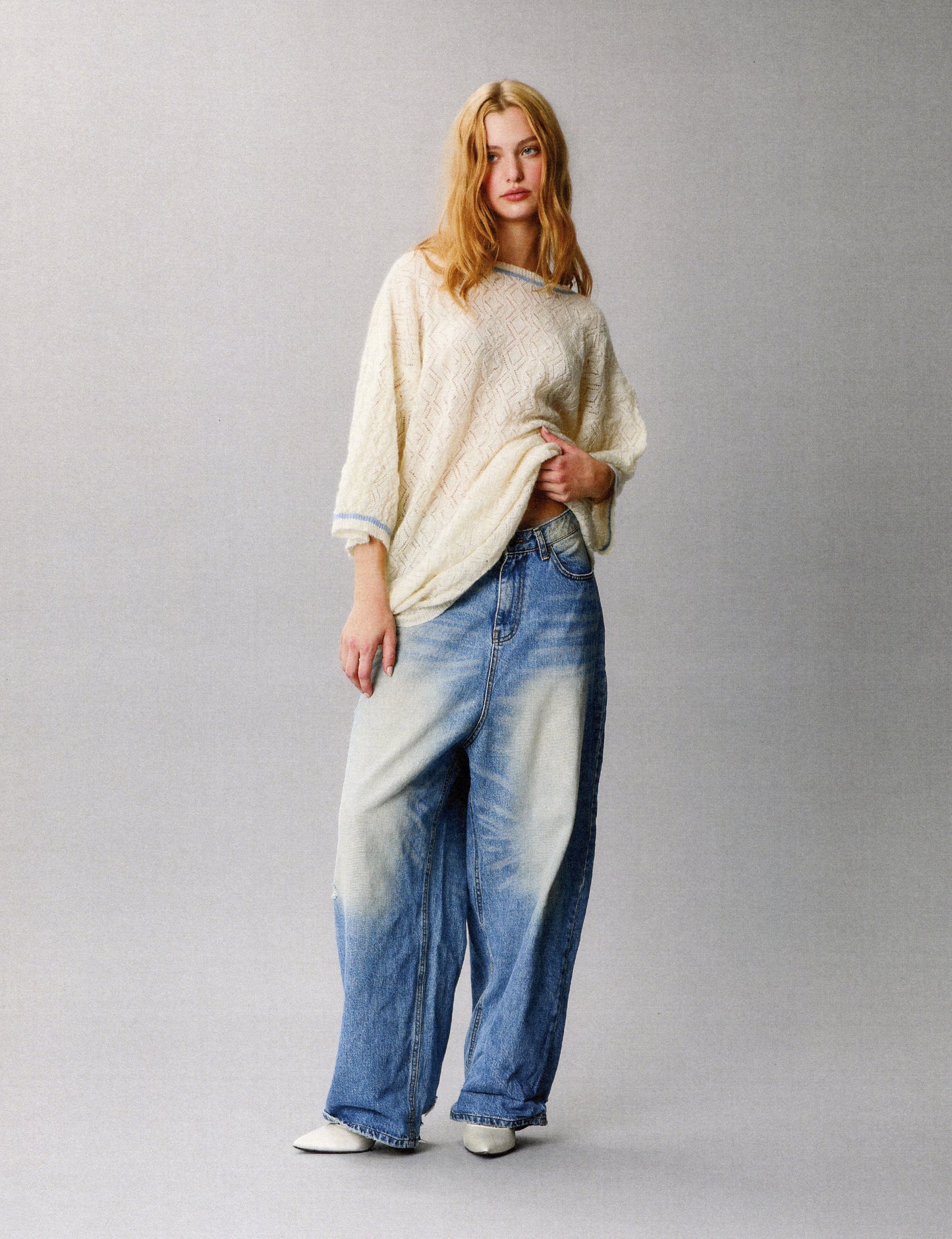 Elliot Pointelle Dress