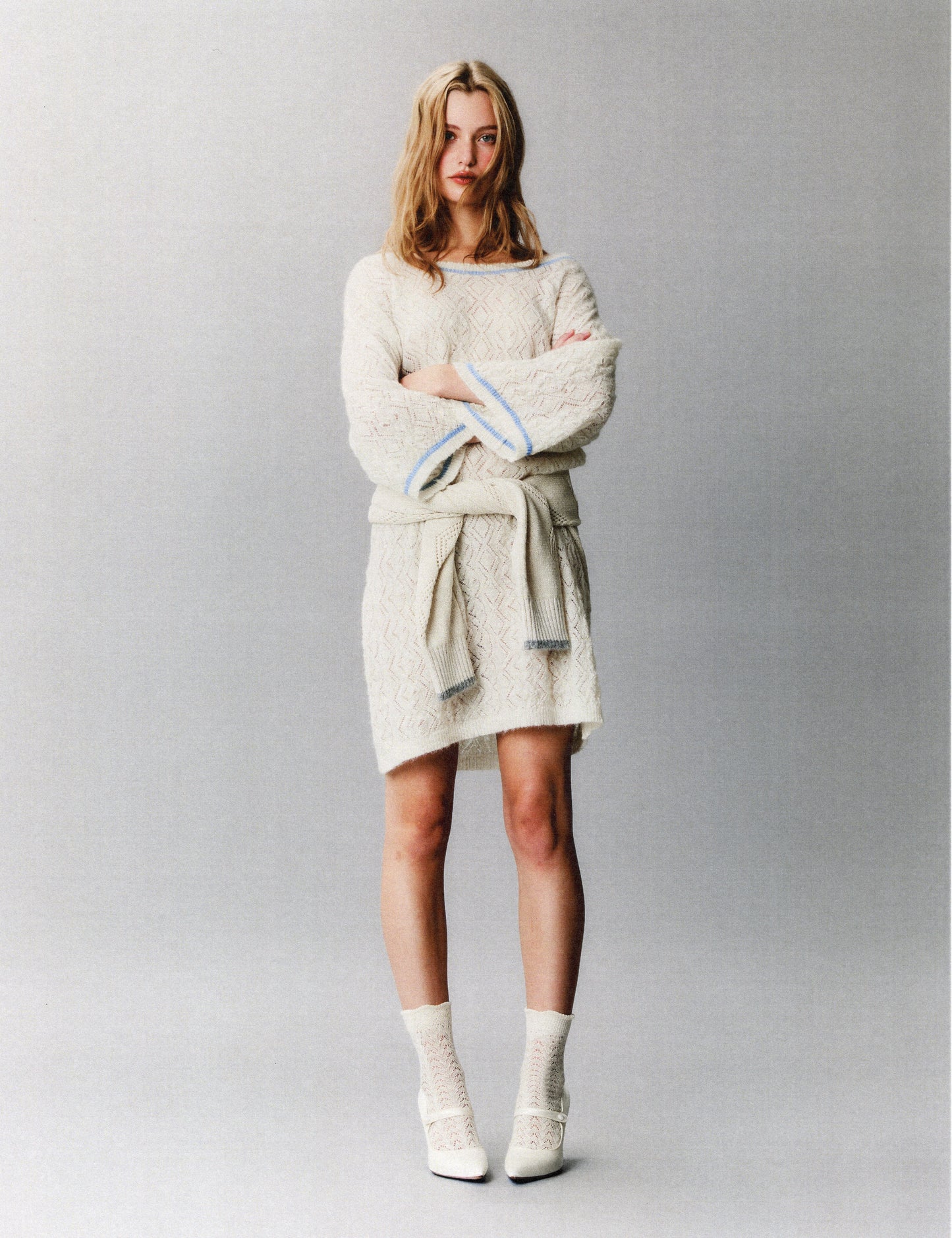 Elliot Pointelle Dress