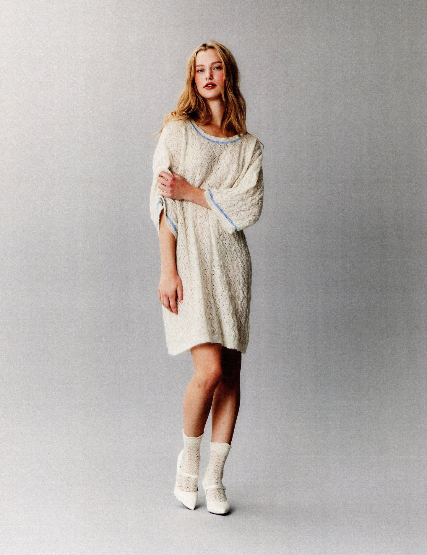 Elliot Pointelle Dress