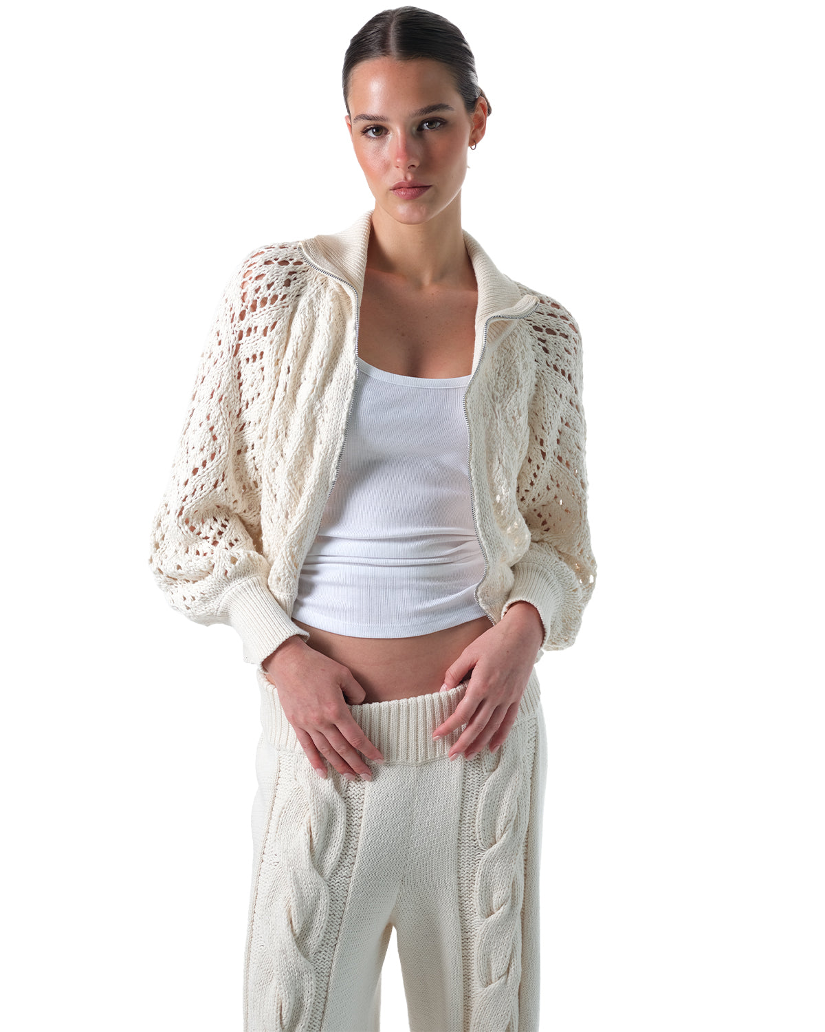 Finley Open Knit Jacket