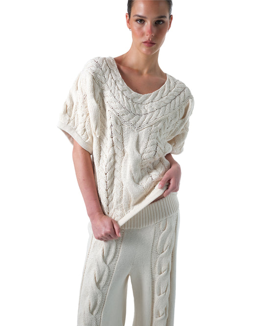 Rowan Cable Tee