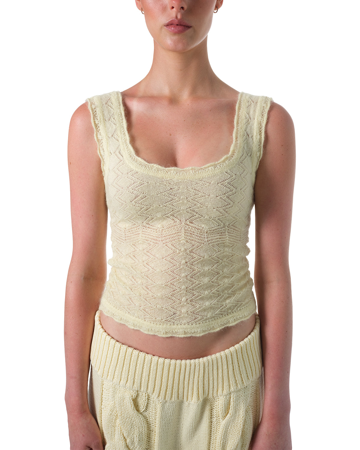 Casey Pointelle Tank